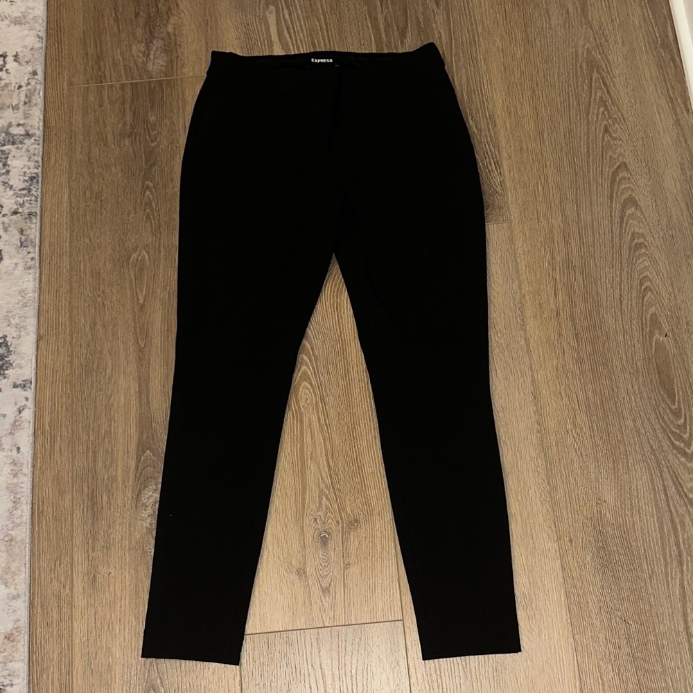 Express Classic Black Trousers
